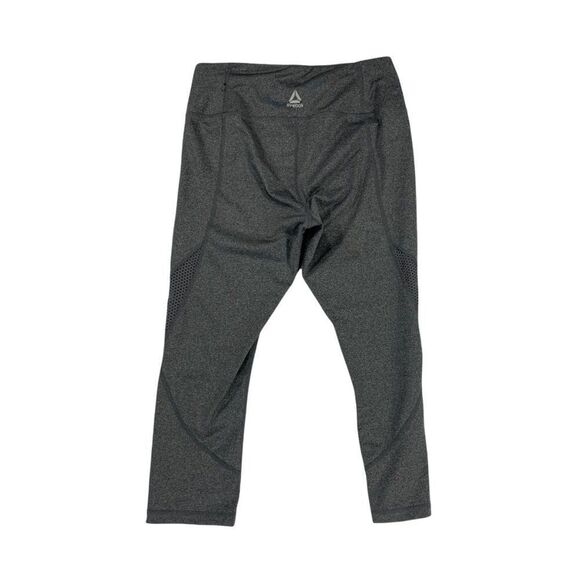 Reebok Tights Women's Size Small‎ Heather Gray Athletic Yoga Leggings - Picture 7 of 12